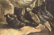 Vincent Van Gogh Three Pairs of Shoes (nn04) Sweden oil painting artist